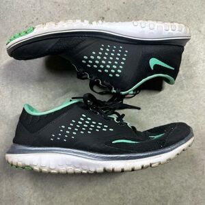 Nike Fitsole Women's Sneakers 7 Black Green Athletic Running